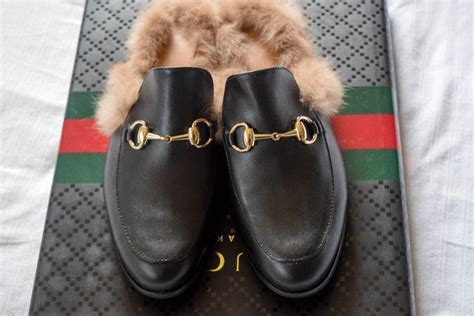 mens gucci fur slippers replica|gucci knock off heels.